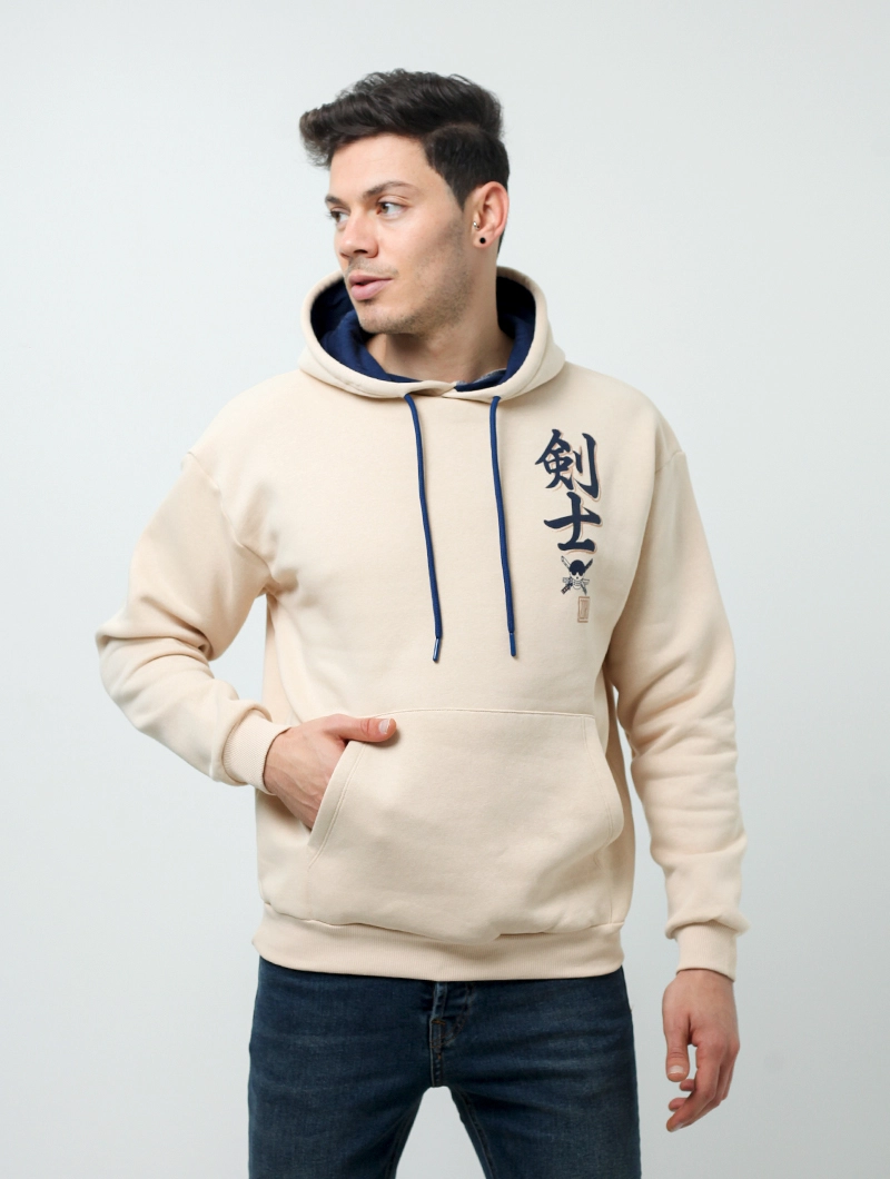 Sweat à capuche imprimé